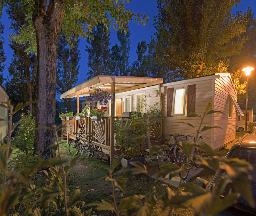 Siblu Rives-de-Condrieu holiday park mobile home