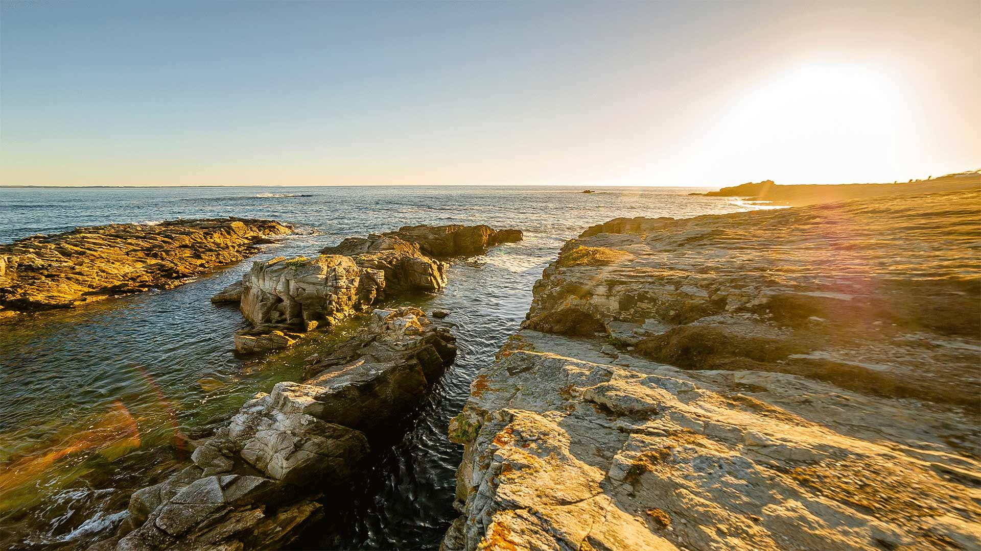 Paysage dans le Finistère proche des campings Siblu